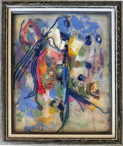 Joy - Oya Bolgun - Abstract Painting - Mixed media