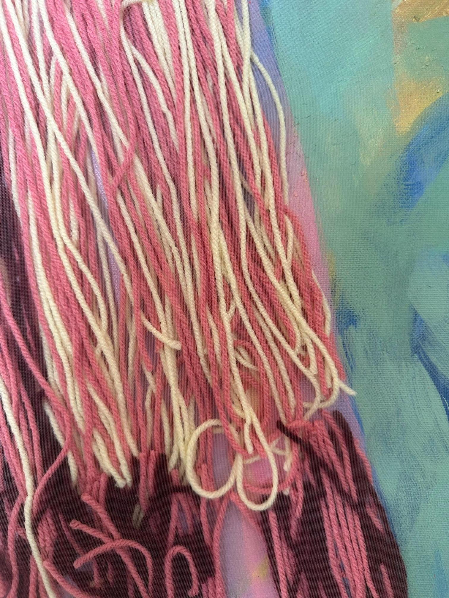 Liaison - Oya Bolgun - Pittura astratta - Tecnica mista in vendita 2