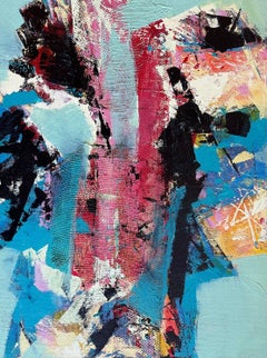 Motion 1 - Oya Bolgun - Abstract Painting - Mixed Media
