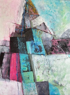 My Corner – Oya Bolgun – Abstraktes Gemälde – Mischtechnik