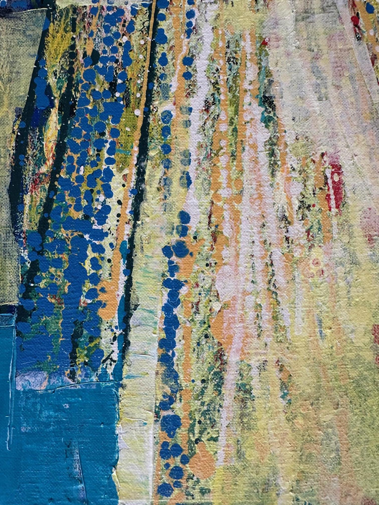 On The Otherside - Oya Bolgun - Abstract Painting - Mixed Media For Sale 2