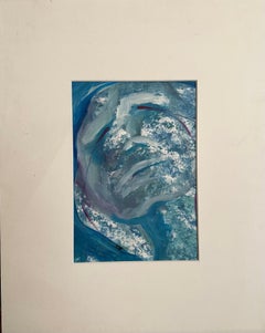 Pain - Oya Bolgun - Abstract Painting - Acrylic On Paper
