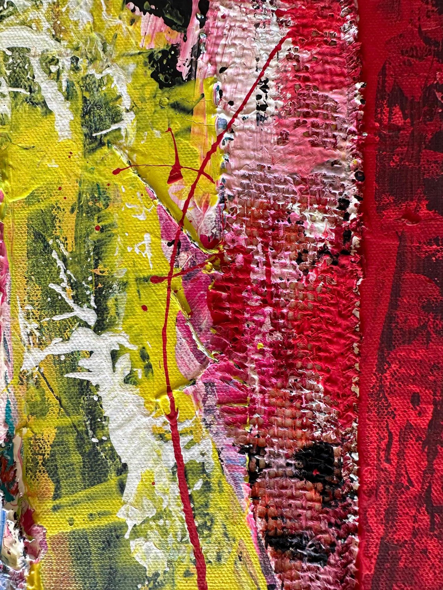 Plain - Oya Bolgun - Abstract Painting - Mixed Media For Sale 2
