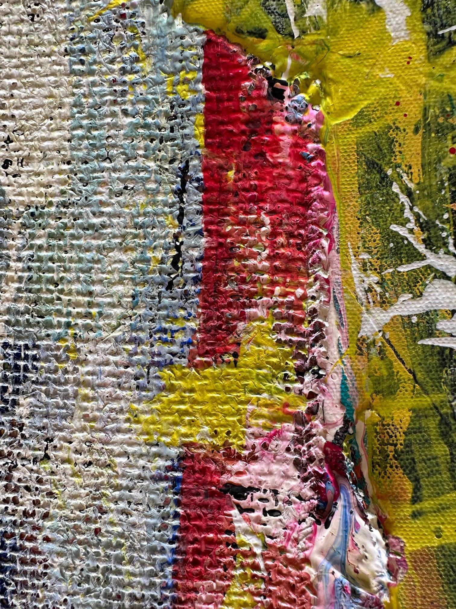 Plain - Oya Bolgun - Abstract Painting - Mixed Media For Sale 3