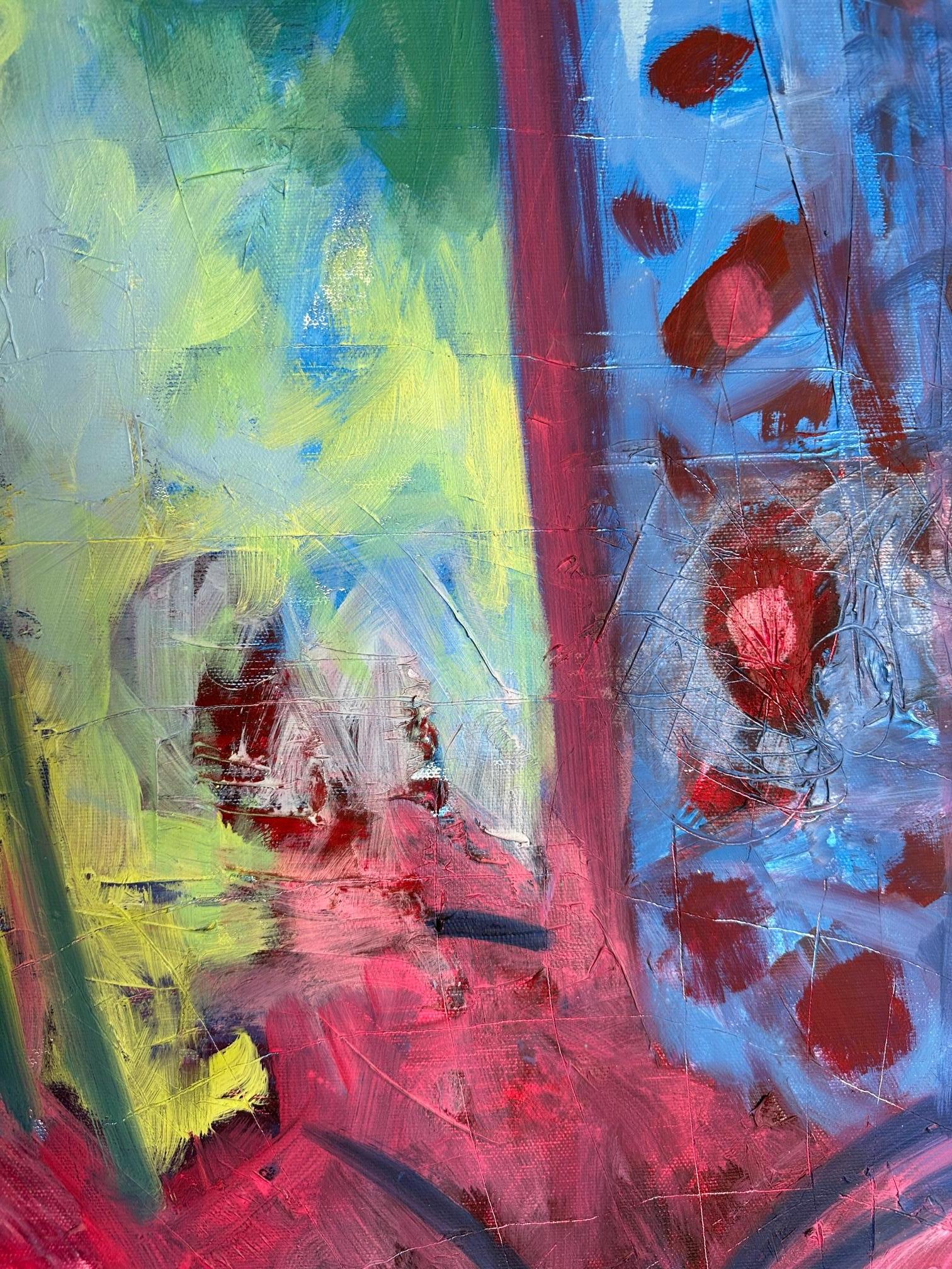 Rhythm - Oya Bolgun - Abstract Painting - Mixed Media For Sale 2