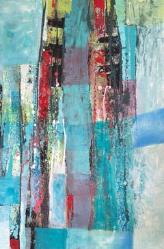 Rythme 1 - Oya Bolgun - Abstract Painting - Mixed media