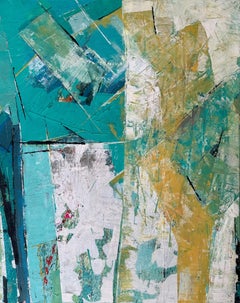 Shadow - Oya Bolgun - Abstract Painting - Mixed Media