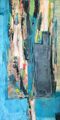 Strength - Oya Bolgun - Abstract Painting - Mixed media