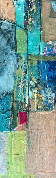 The Lost 1 - Oya Bolgun - Abstract Painting - Mixed Media