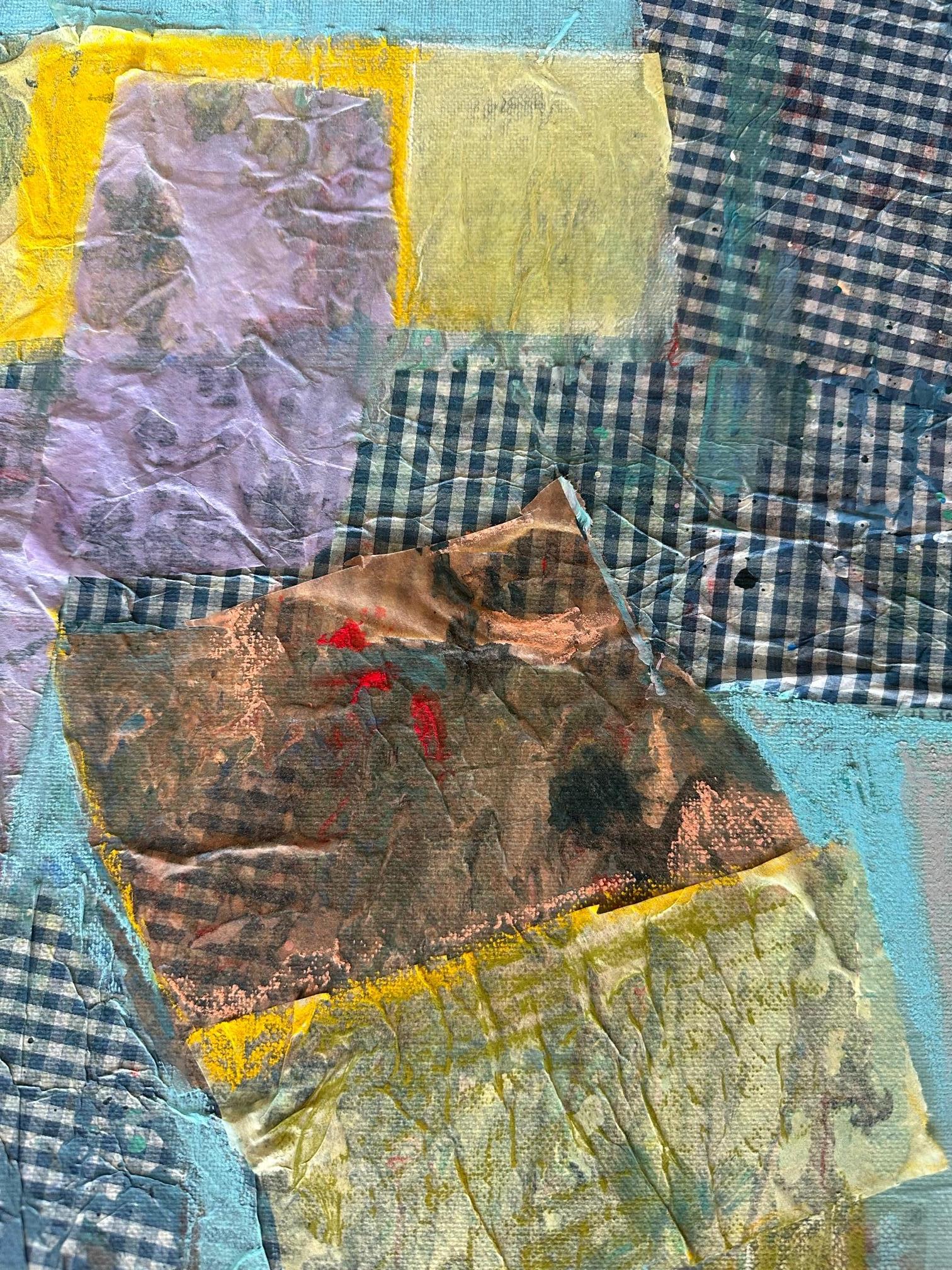 The Lost - Oya Bolgun - Pittura astratta - Tecnica mista in vendita 3