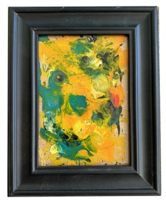The Sunshine - Oya Bolgun - Abstract Painting - Mixed Media On Paper