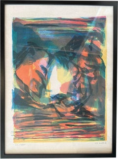 Senza titolo - Oya Bolgun - Pittura astratta - Litografia