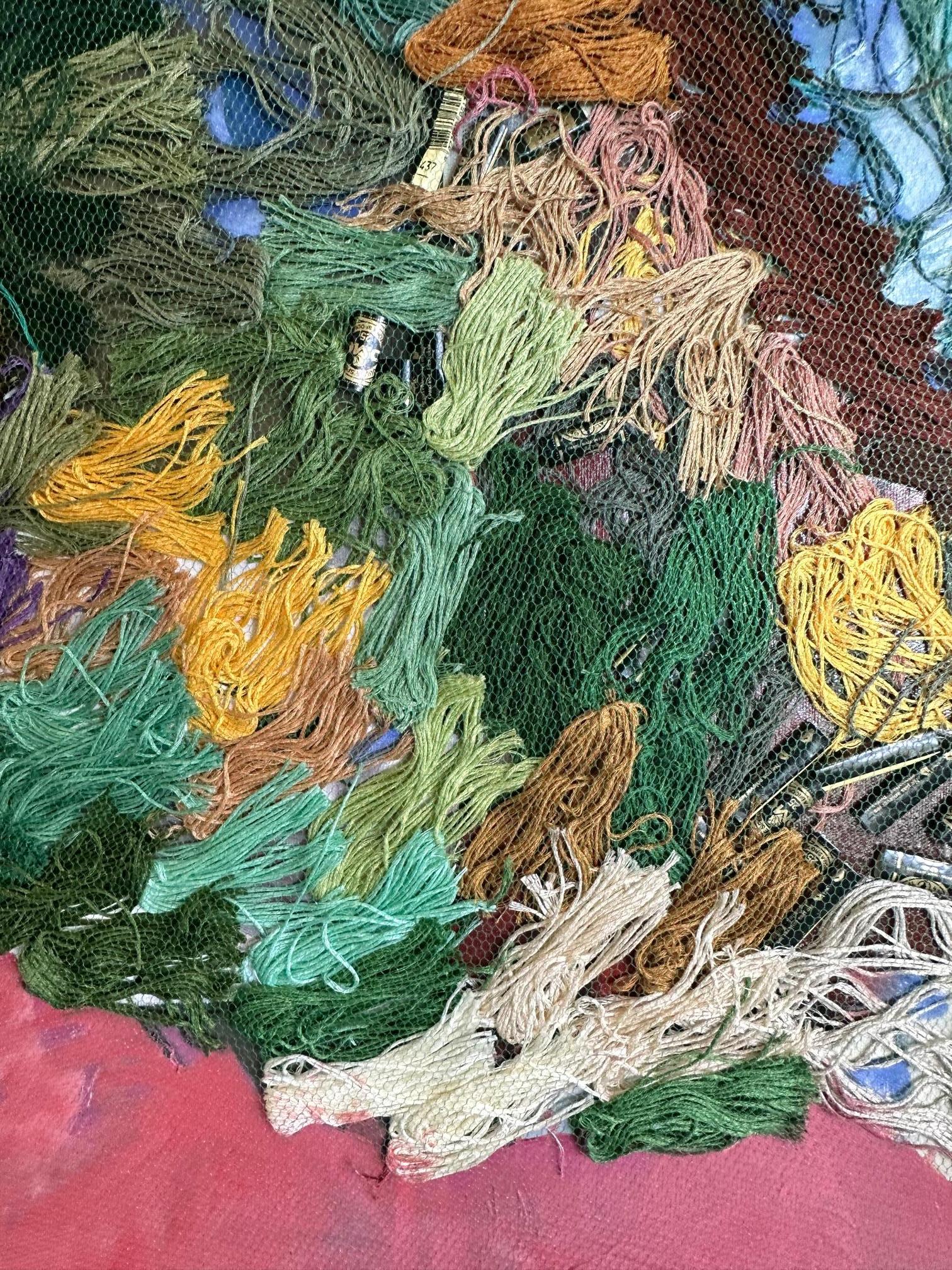 Waves - Oya Bolgun -Abstract Painting - Mixed Media For Sale 2