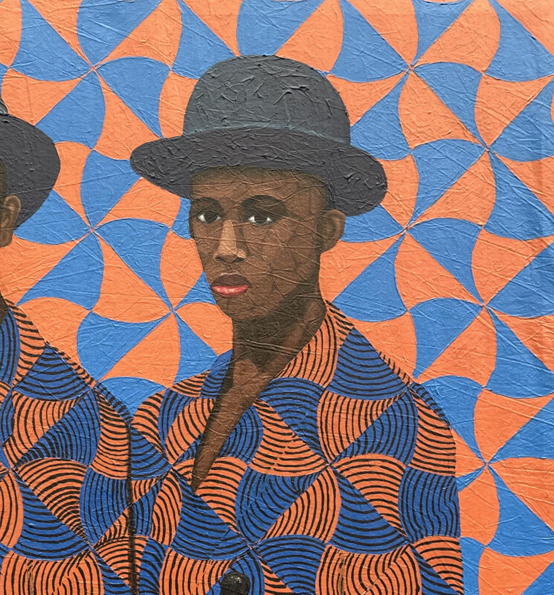 Per Cuore - Painting Contemporaneo di Oyeleye Feranmi
