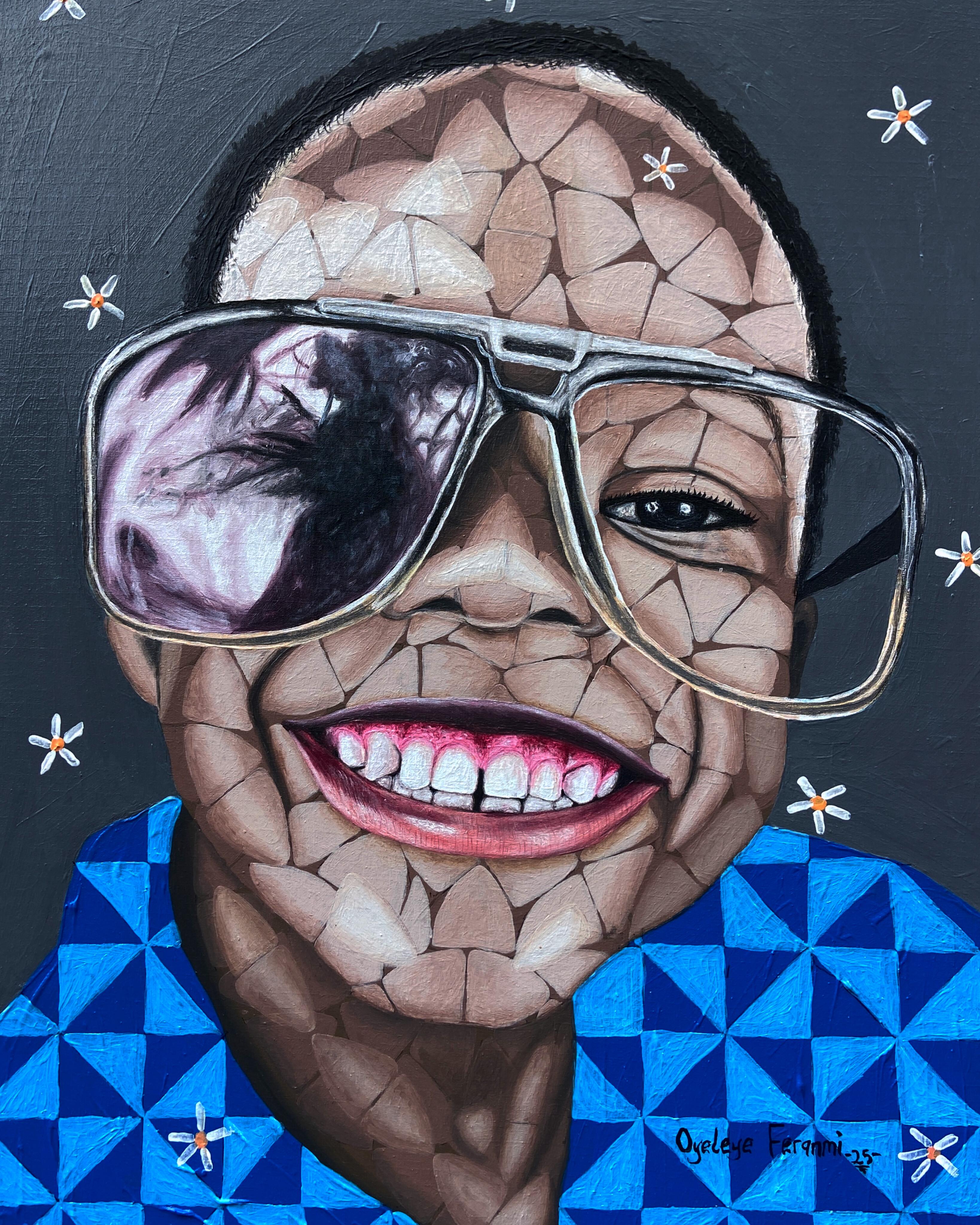 Joyous - 21st Century, Contemporary, Figurative Portrait, Africa, Children