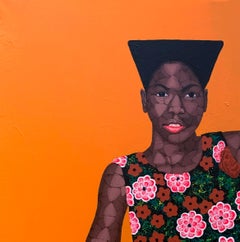 Stato d'animo - 21° secolo, Contemporaneo, Ritratto figurativo, Africa, Donne