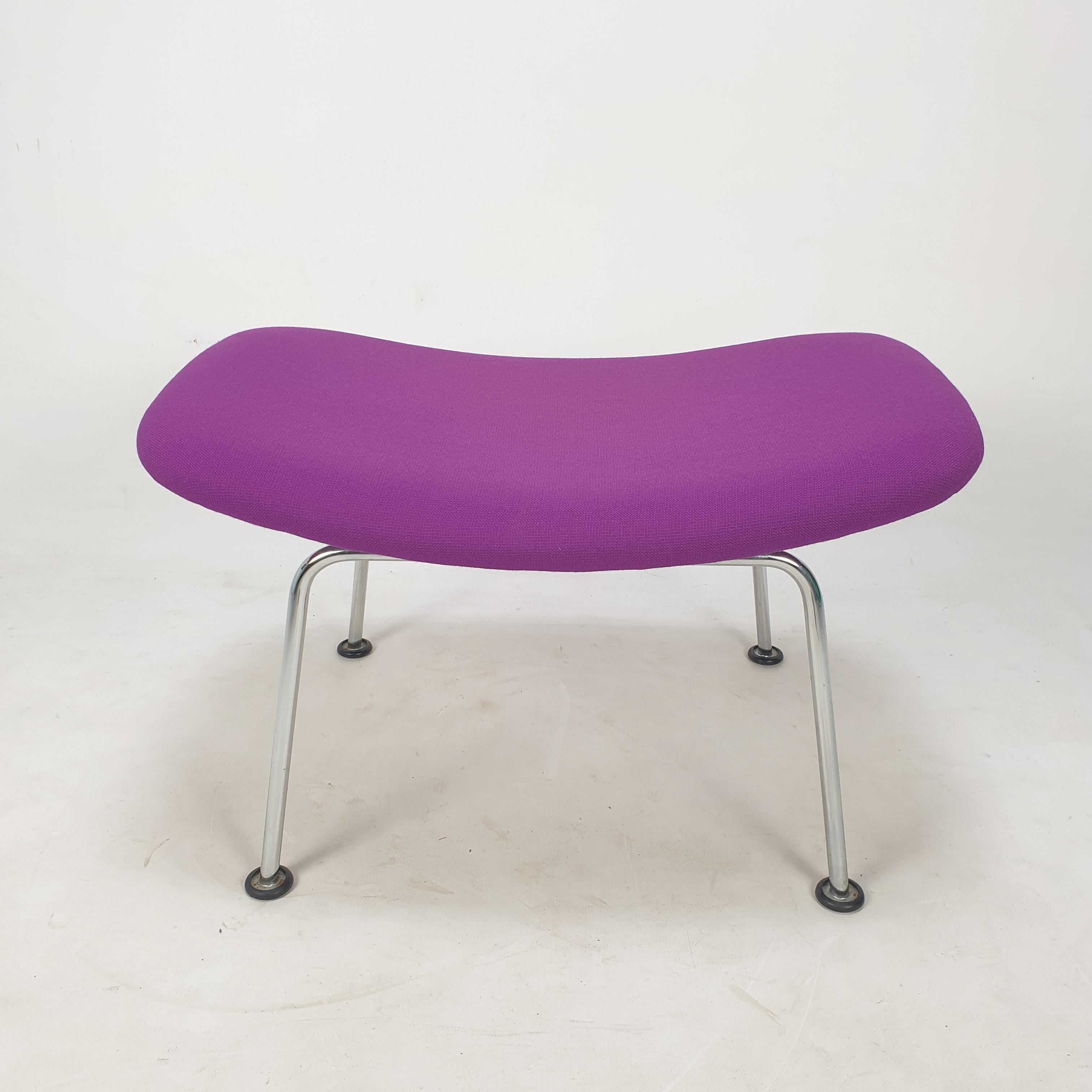 Oyster Chair and Ottoman by Pierre Paulin for Artifort, 1980s For Sale 3