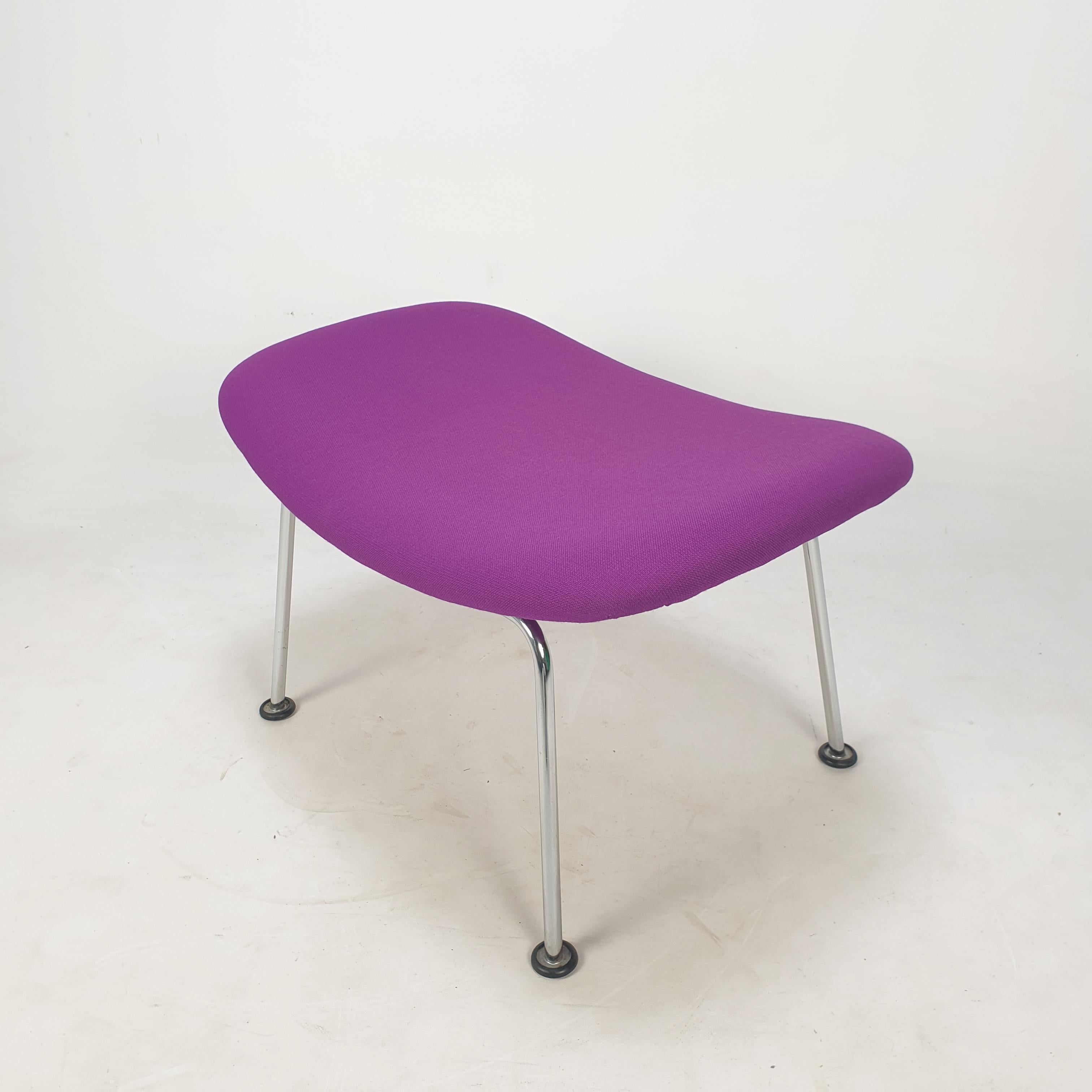 Oyster Chair and Ottoman by Pierre Paulin for Artifort, 1980s For Sale 6