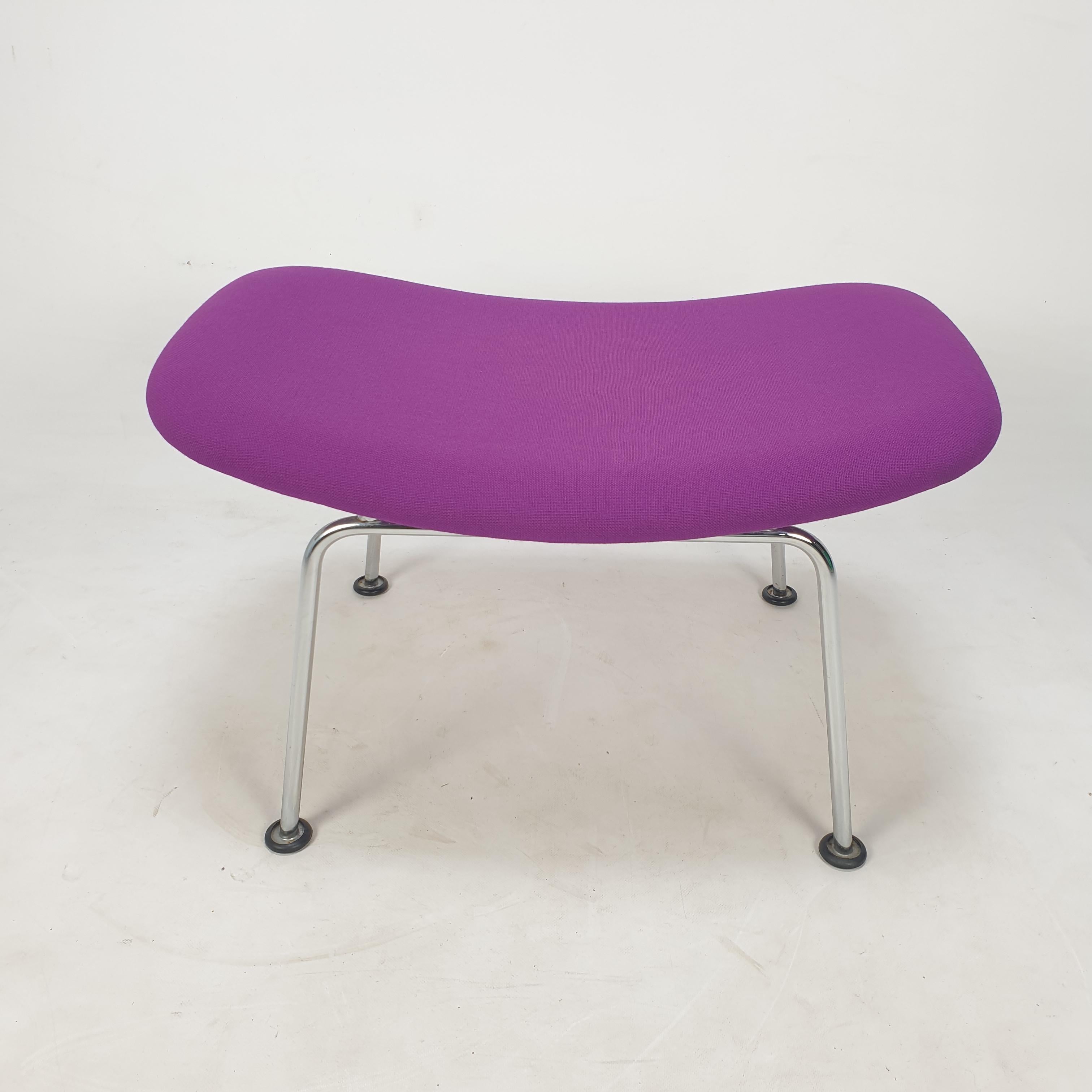 Oyster Chair and Ottoman by Pierre Paulin for Artifort, 1980s For Sale 8