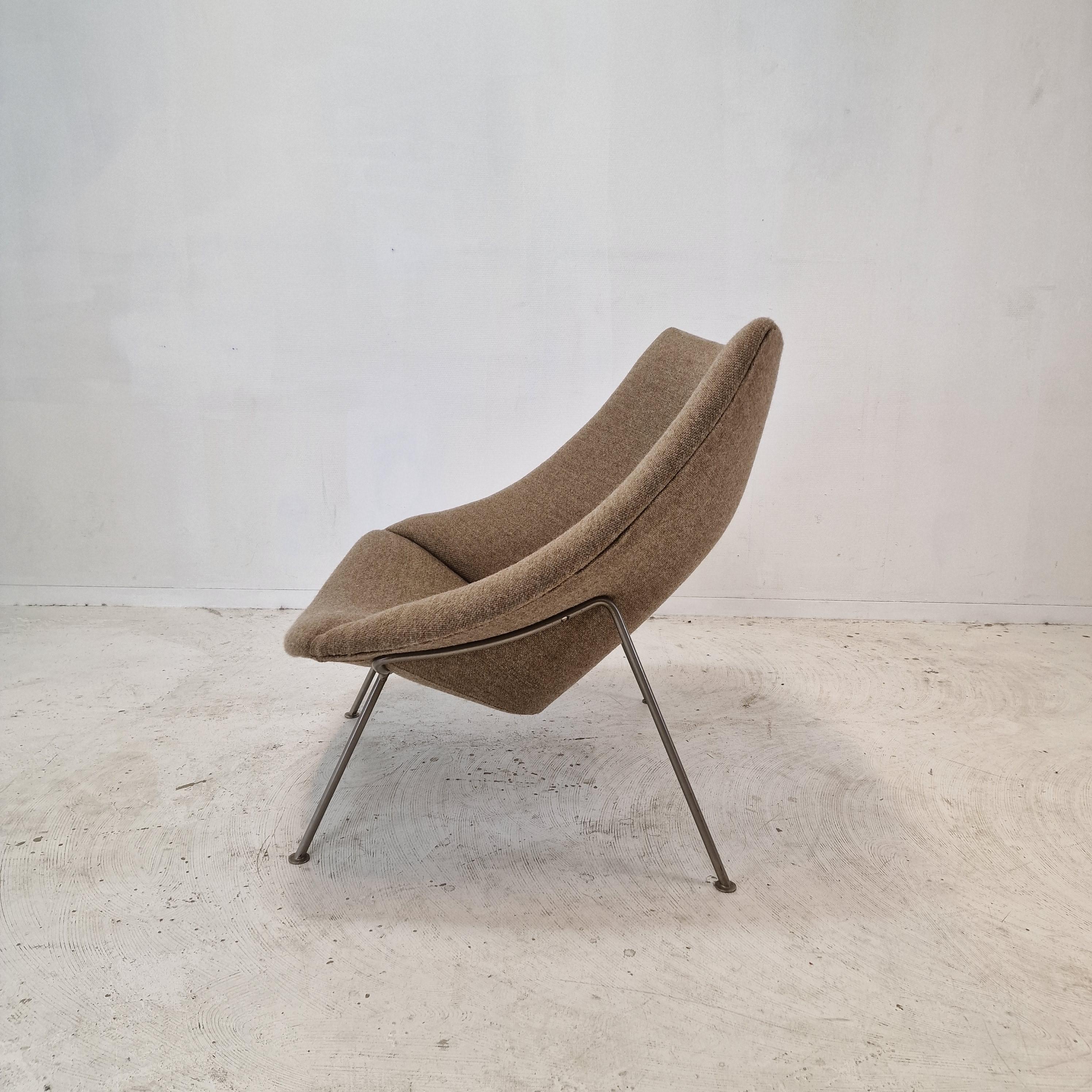Woven Oyster Chair by Pierre Paulin for Artifort, 1960's For Sale