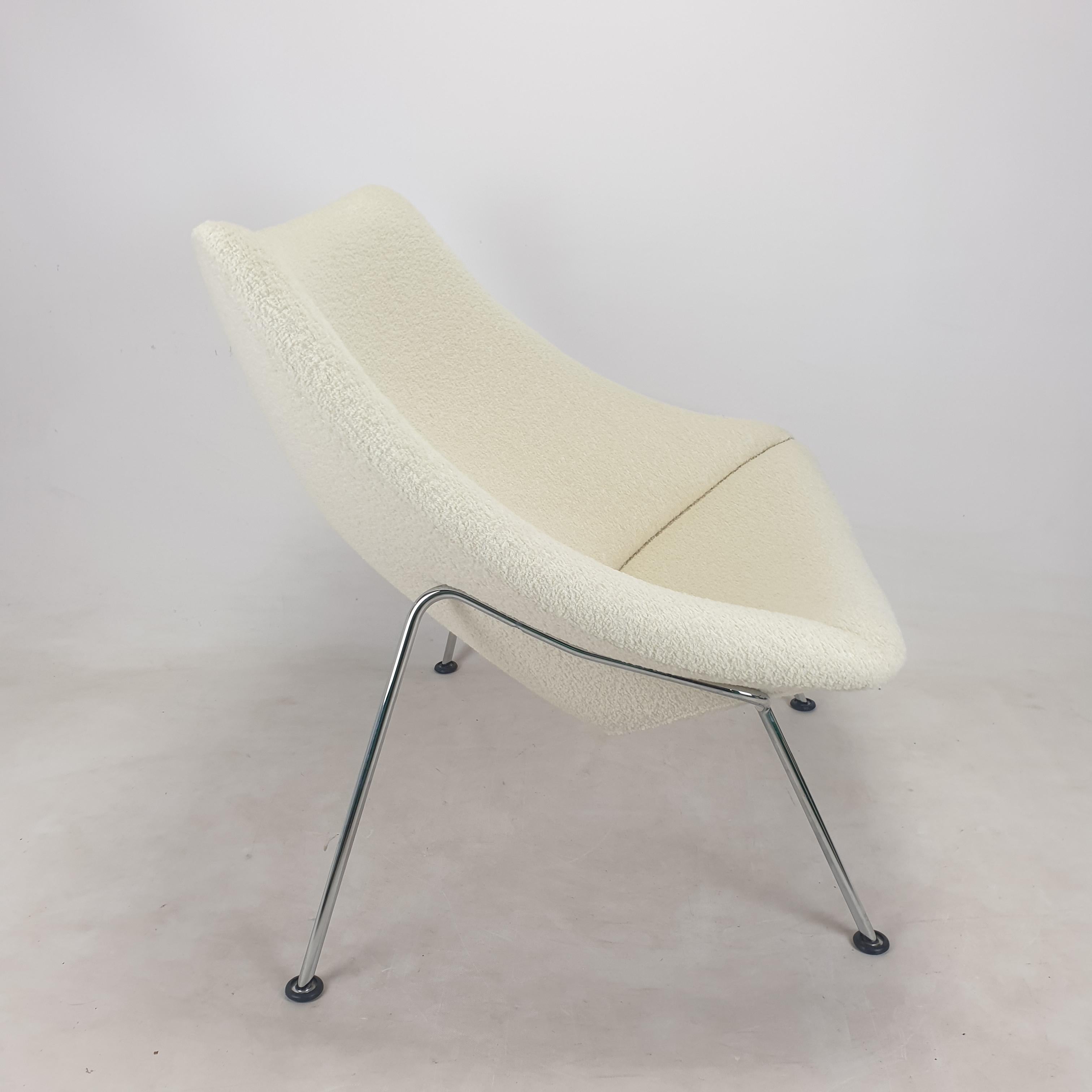 Metal Oyster Chair Set by Pierre Paulin for Artifort, 1980's For Sale