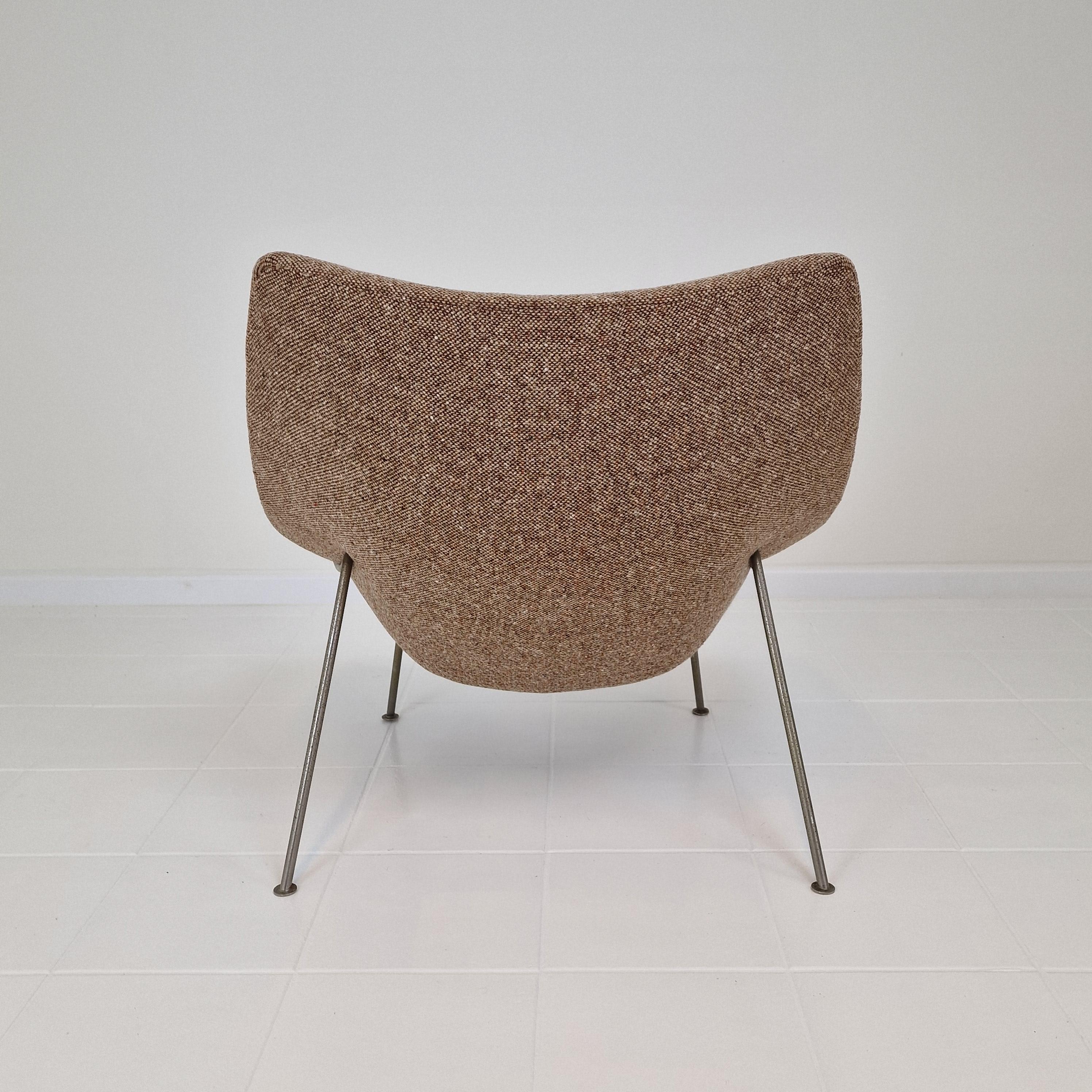 Oyster Chair with Ottoman by Pierre Paulin for Artifort, 1960s For Sale 2