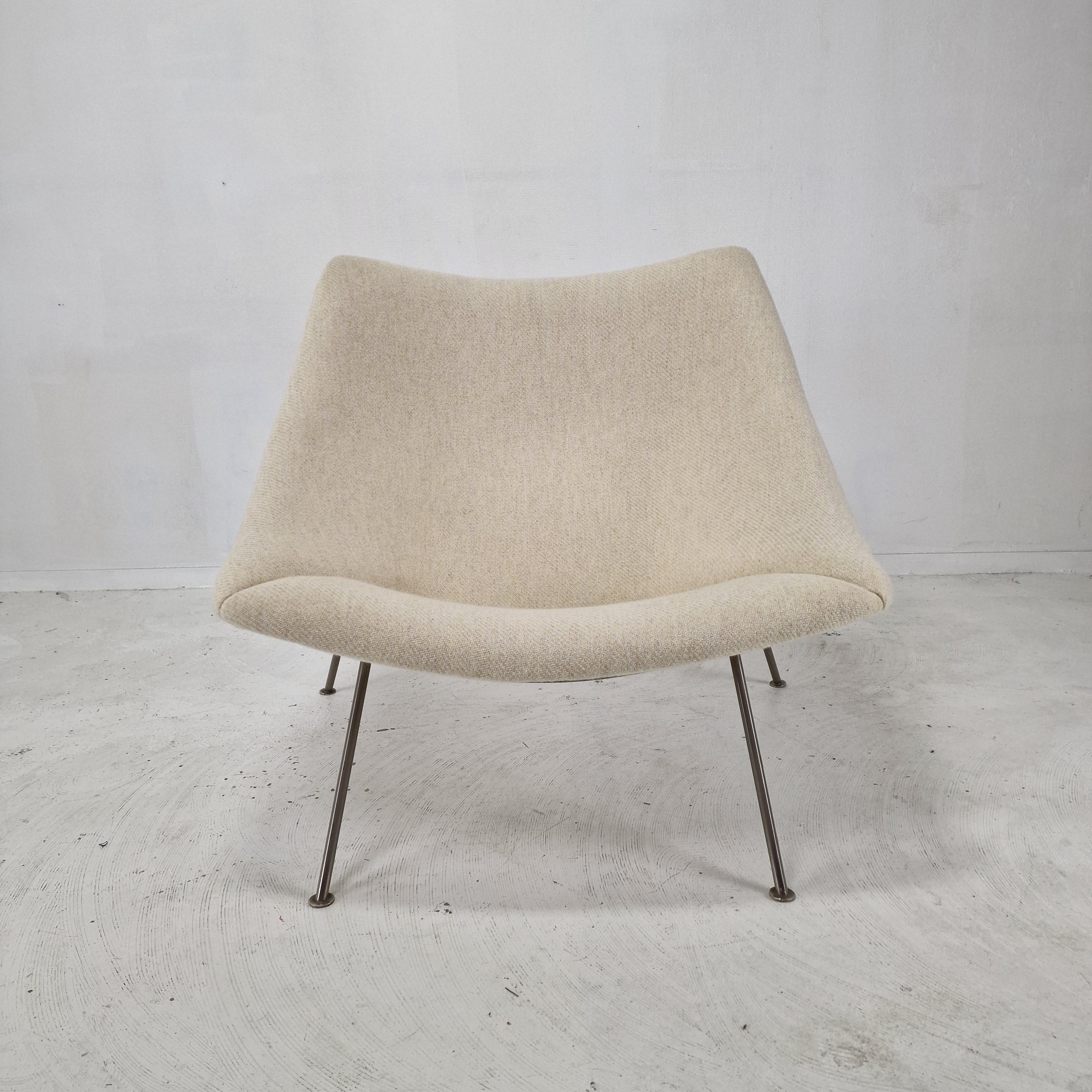 Oyster Chair with Ottoman by Pierre Paulin for Artifort, 1960s In Excellent Condition In Oud Beijerland, NL