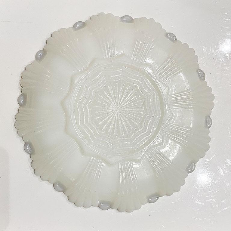 glass oyster dish