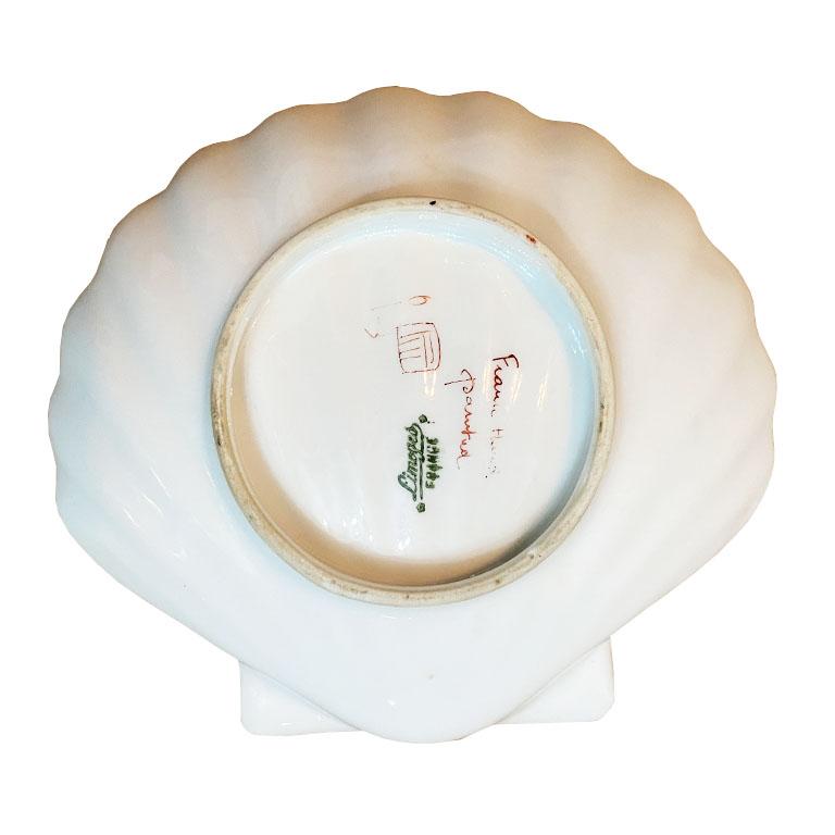 limoges shell dish