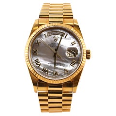 Oyster Perpetual President Day-Date Automatic Watch Yellow Gold