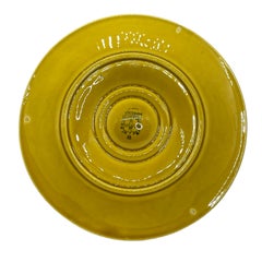 Oyster Plate French Vintage Ceramic Faience Roceram, France