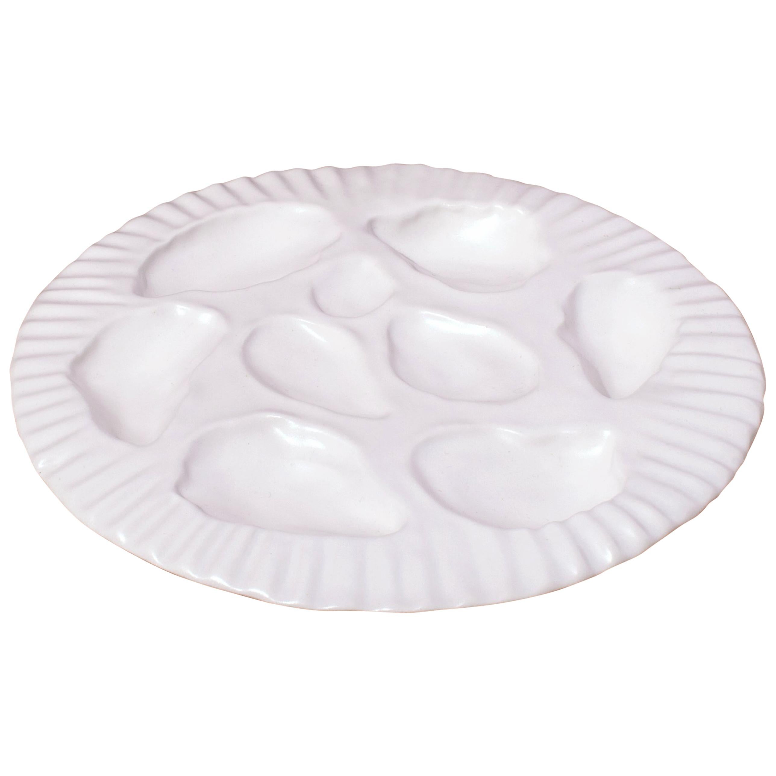 Oyster Plate, Set of 4 For Sale