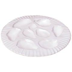 Oyster Plate, Set of 4