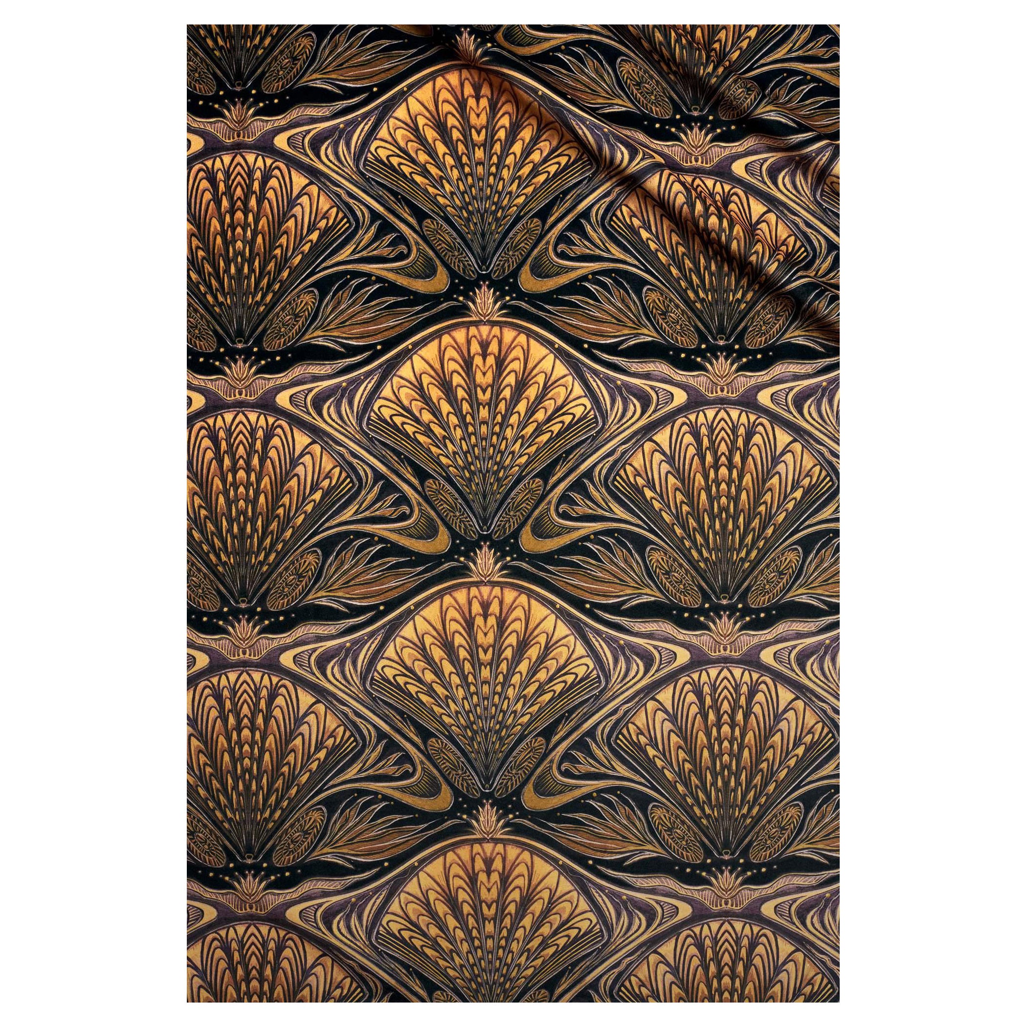Tissu velours Oyster Soft Touch