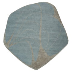 'Oyster Tale' Handmade Rug by Linie Design, Watertopia, 205 cm, Wool & Linen