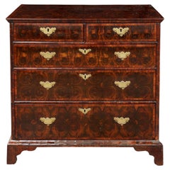 Oyster Veneered William and Mary Chest