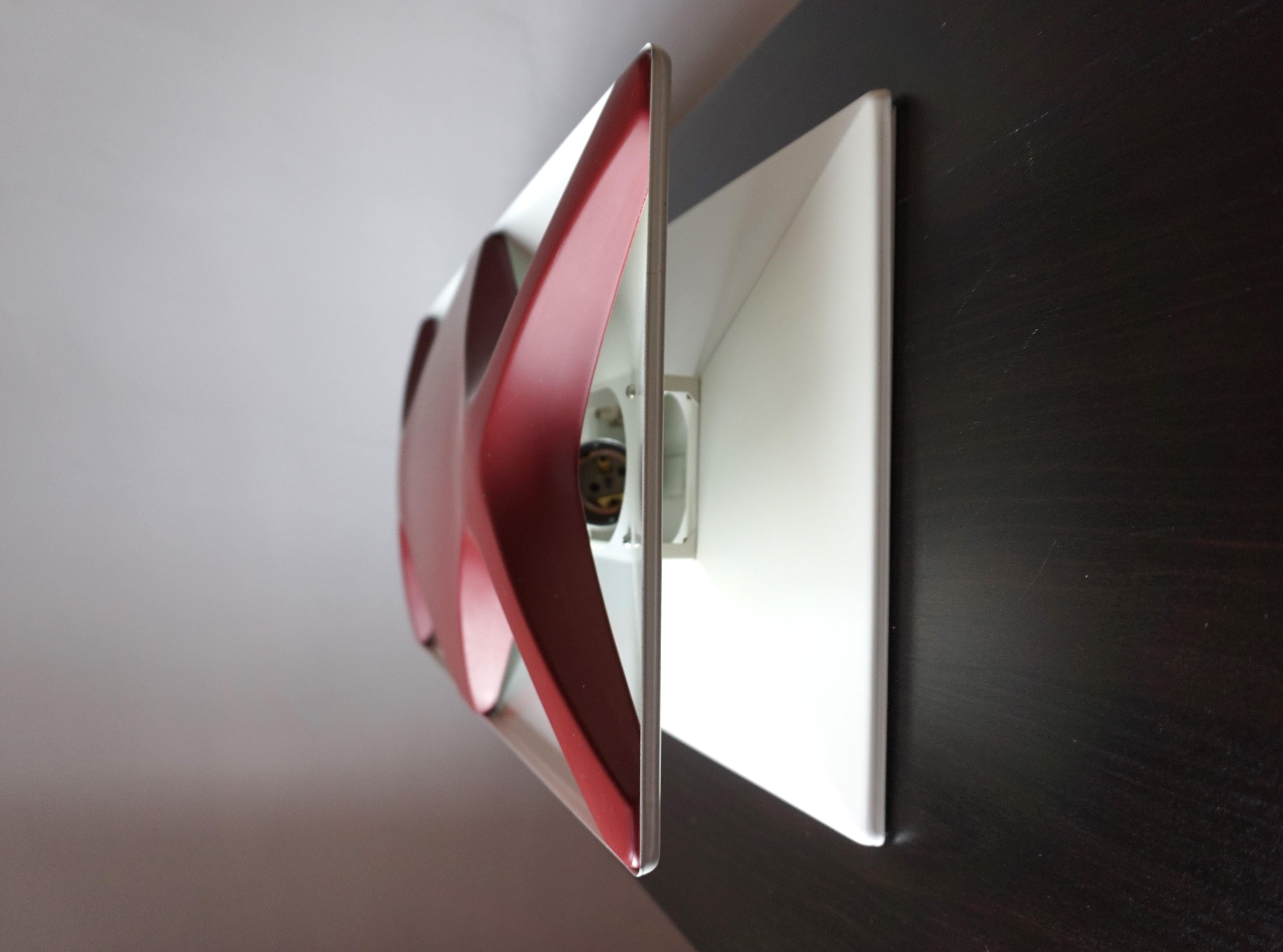 Lámpara de pared Oyster de Klaus Link para Heinz Neuhaus, 1970 en venta 3