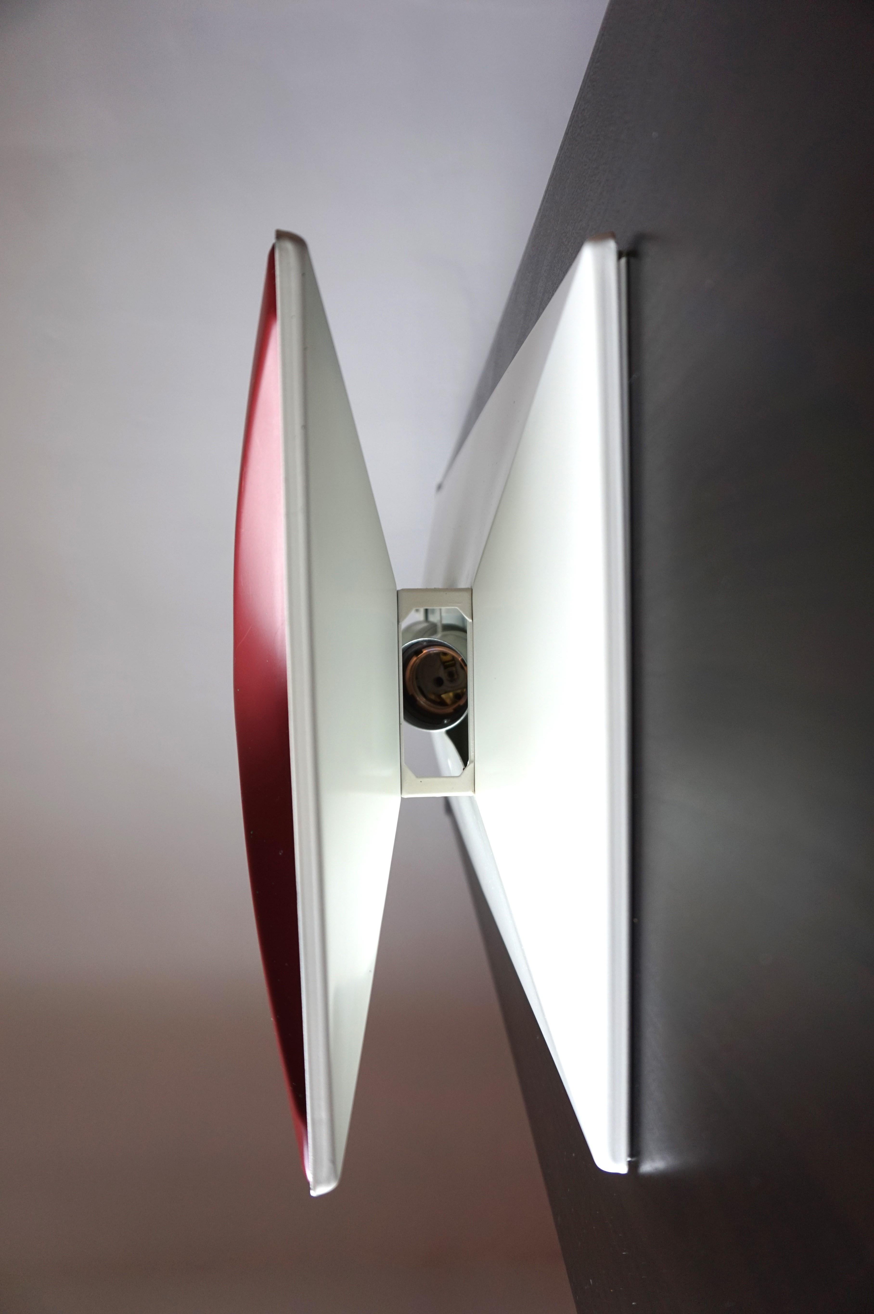 Lámpara de pared Oyster de Klaus Link para Heinz Neuhaus, 1970 Alemán en venta