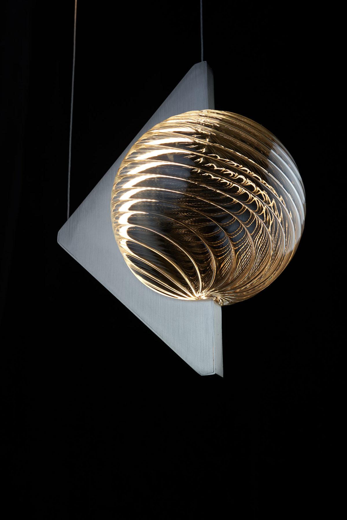 Italian Oz 3 Lights Pendant Lamp by Aggiolight For Sale