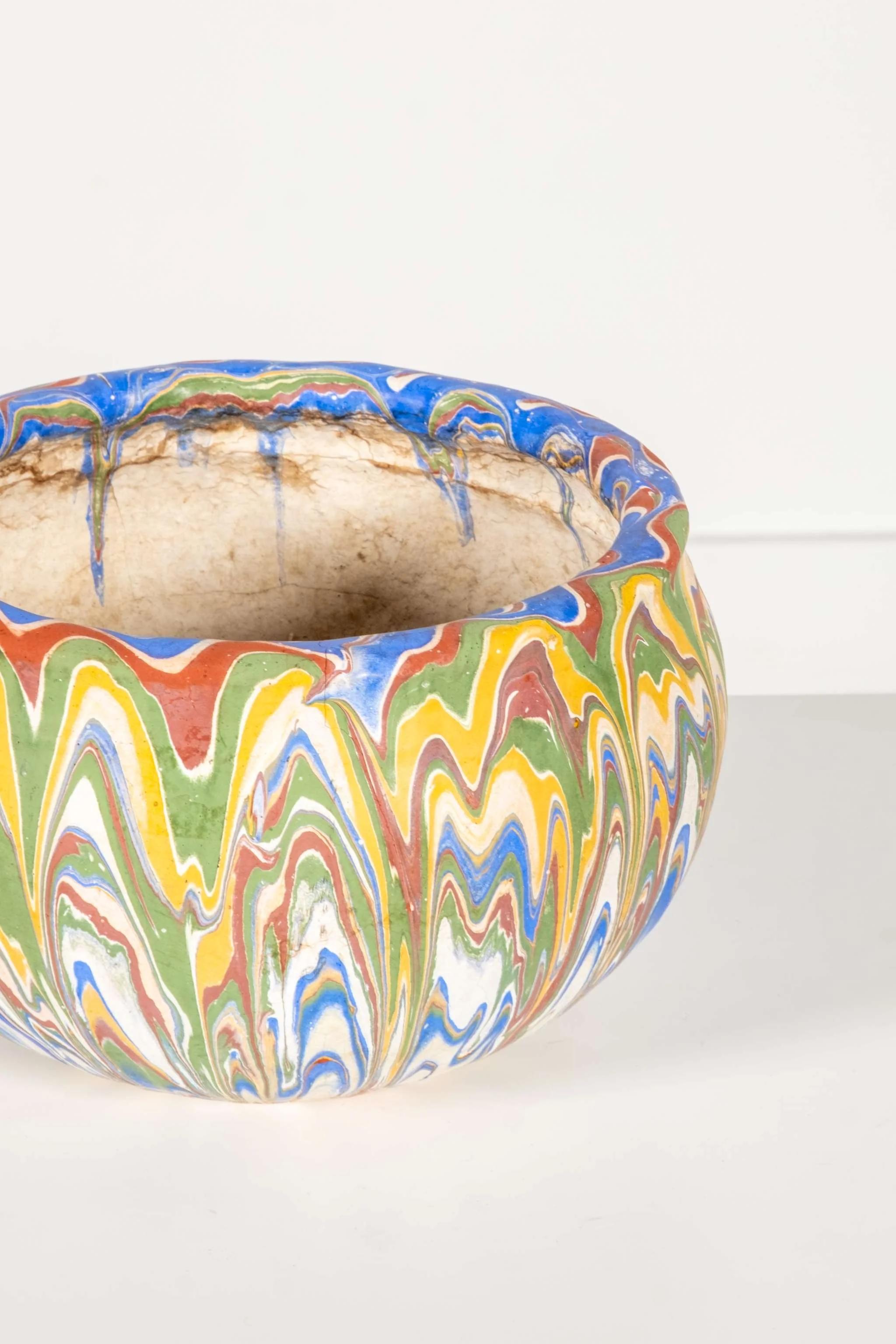 Mid-Century Modern Ozark Roadside Pottery, grande jardinière en vente