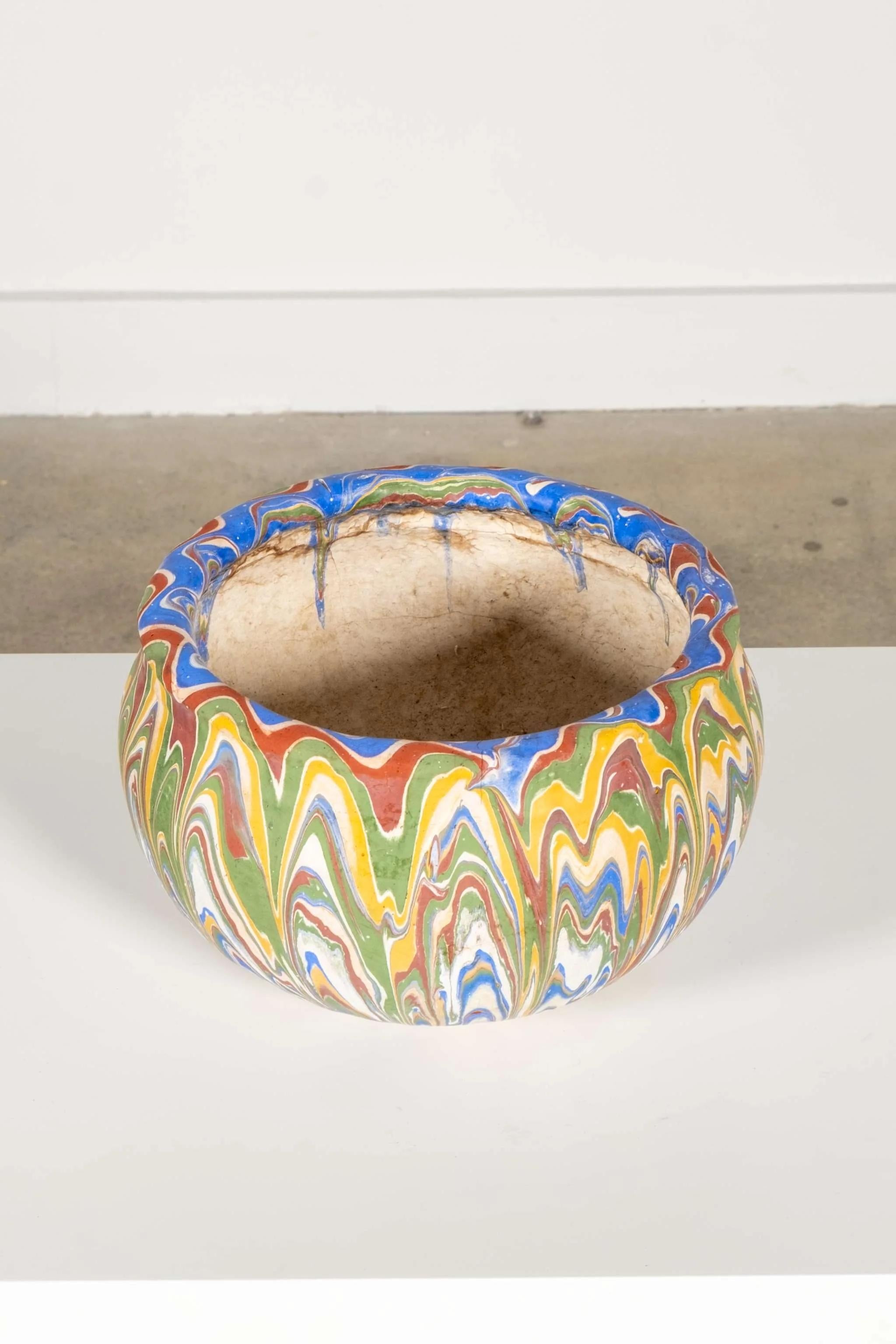 Américain Ozark Roadside Pottery, grande jardinière en vente