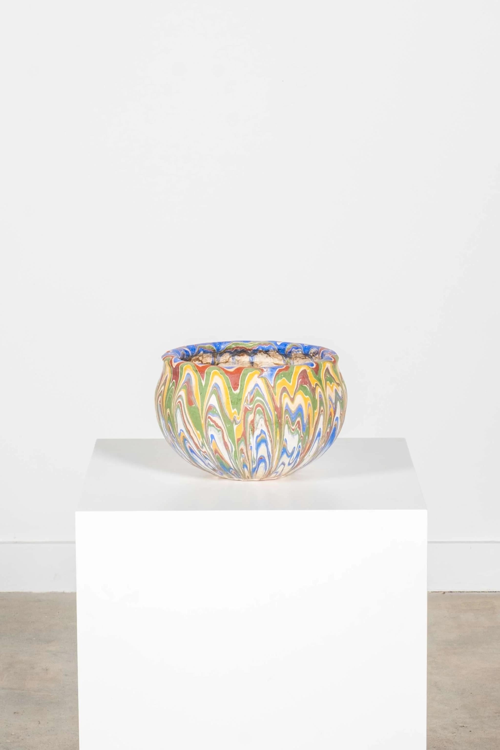 Ozark Roadside Pottery, grande jardinière Bon état - En vente à Toronto, CA