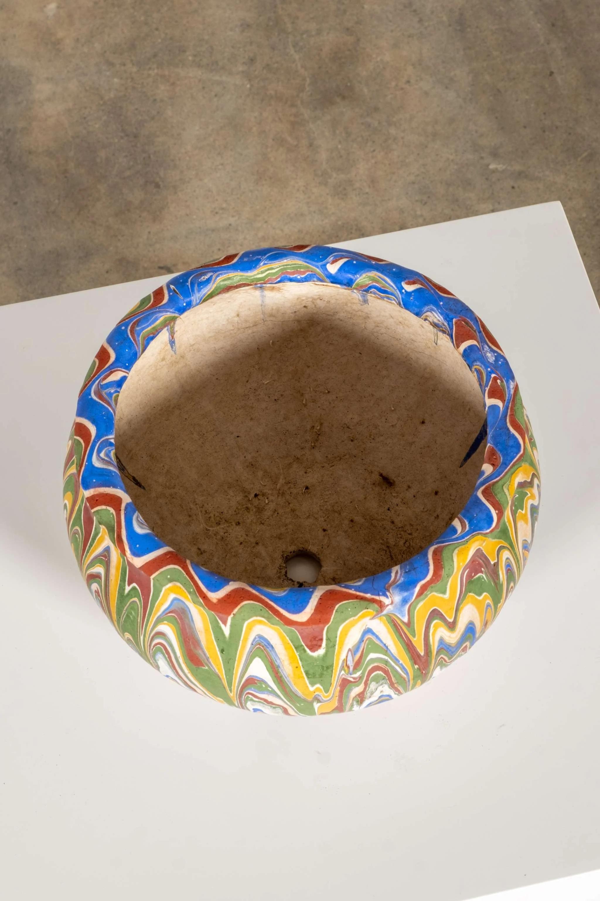 Céramique Ozark Roadside Pottery, grande jardinière en vente