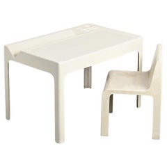 Ozoo Desk and Chair,  Marc Berthier, D.A.N. for Roche Bobois, 1967