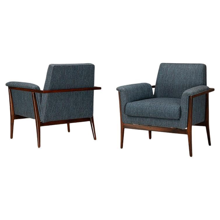 Fauteuil "P-21" par Jean Gillon, Design Modern du milieu du siècle dernier en vente