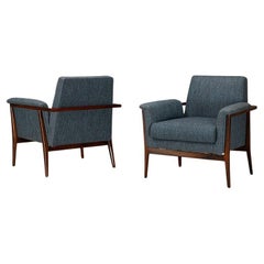 Fauteuil "P-21" par Jean Gillon, Design Modern du milieu du siècle dernier