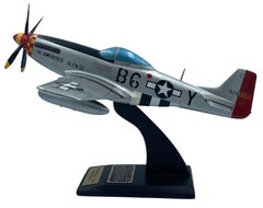 P-51D Mustang Aircraft Model Signed by Chuck Yeager