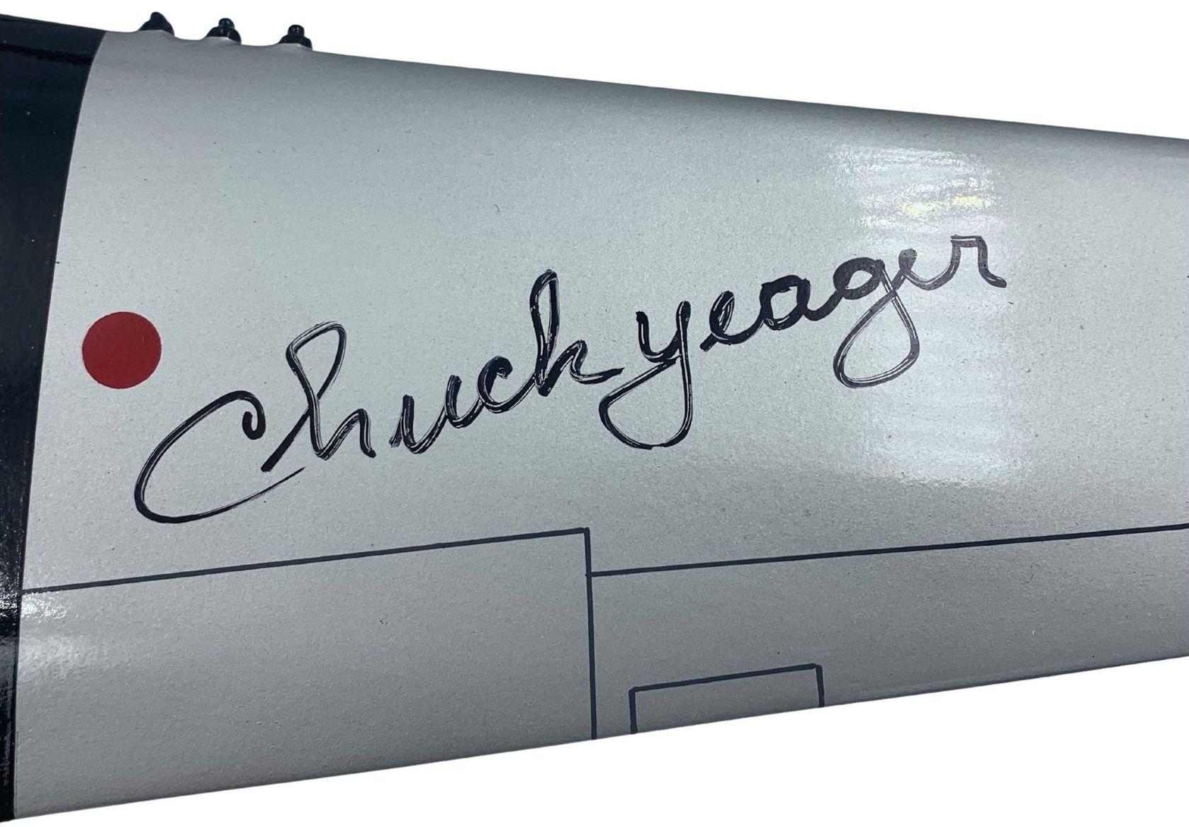 chuck yeager signature