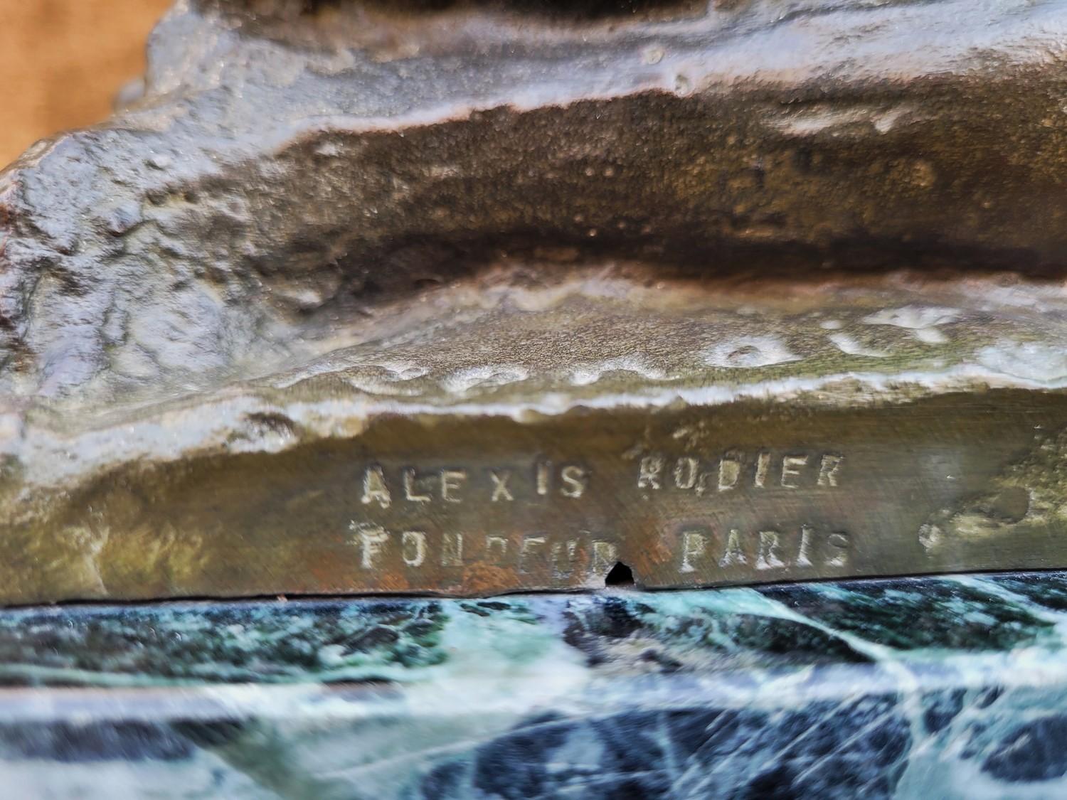 A.R. P. & R. P., la Laveuse, bronzo firmato, XX secolo In condizioni buone in vendita a MARSEILLE, FR