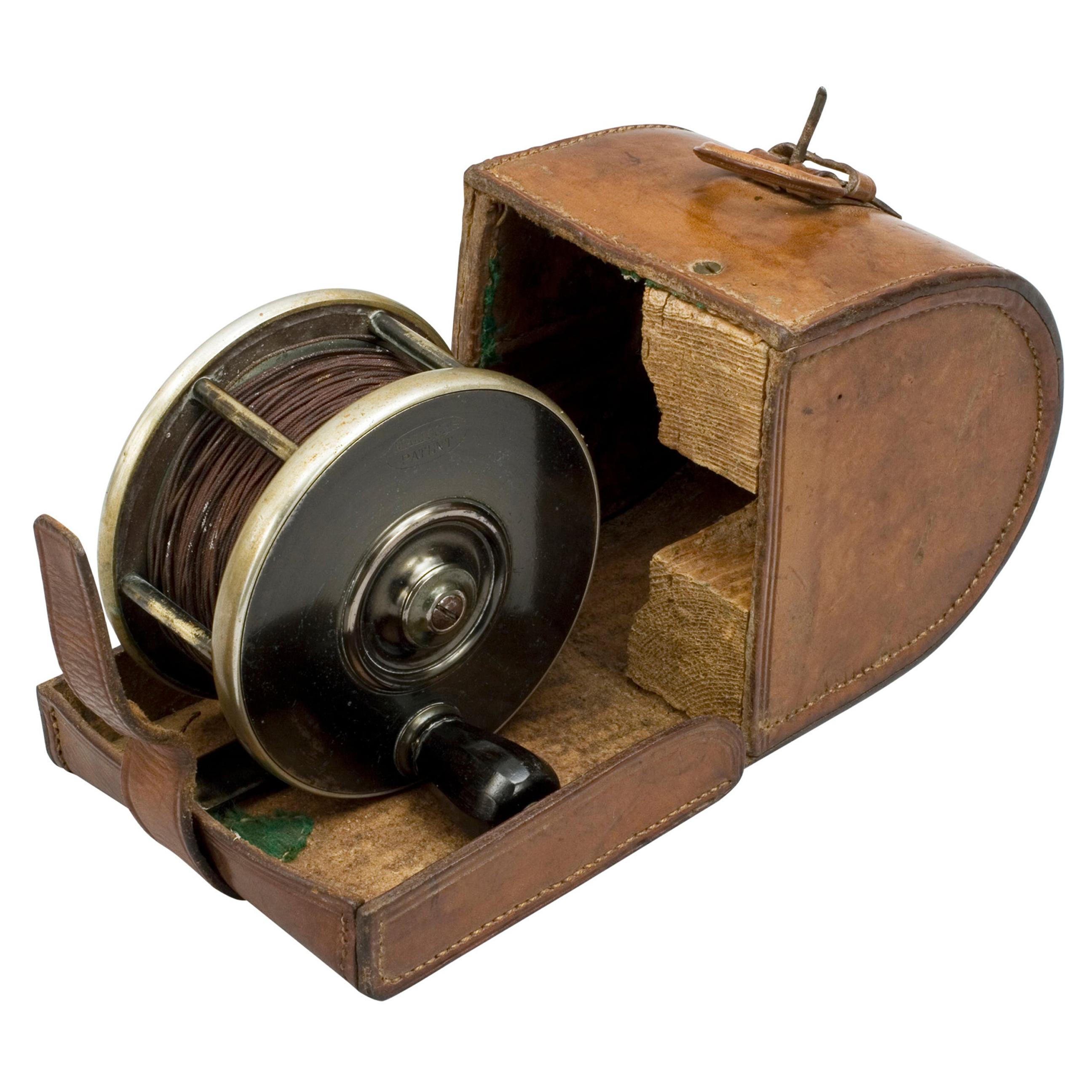 P D Malloch Patented "Sun and Planet" Fishing Reel.